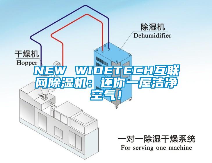NEW WIDETECH互聯網除濕機：還你一屋潔凈空氣！