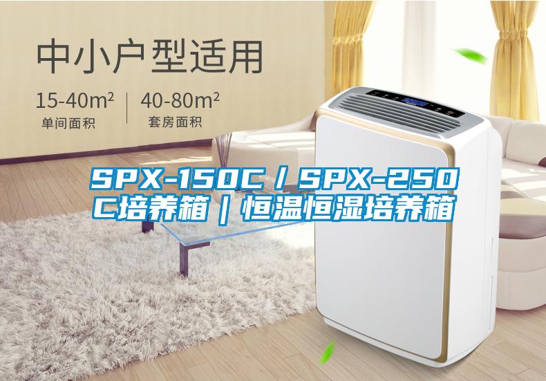 SPX-150C／SPX-250C培養箱｜恒溫恒濕培養箱