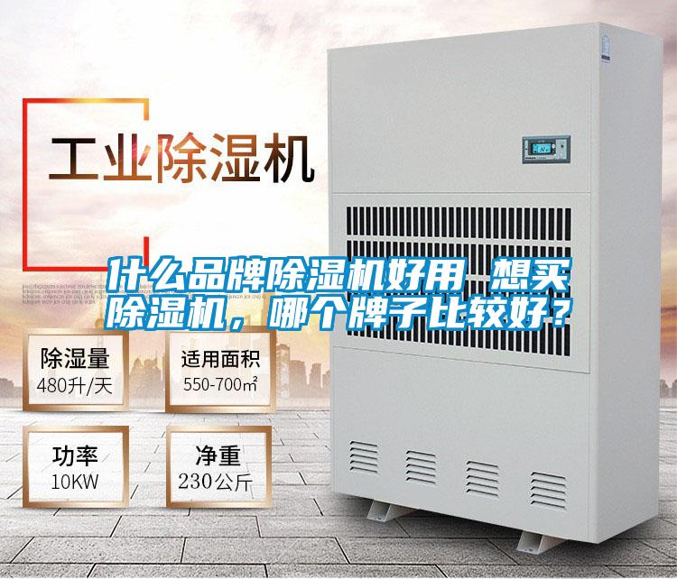 什么品牌除濕機好用 想買除濕機，哪個牌子比較好？