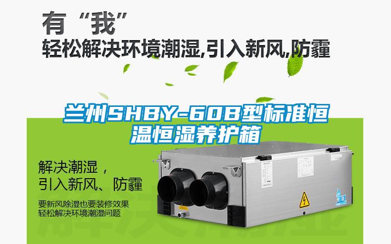 蘭州SHBY-60B型標準恒溫恒濕養護箱