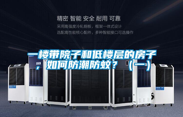 一樓帶院子和低樓層的房子，如何防潮防蚊？（一）