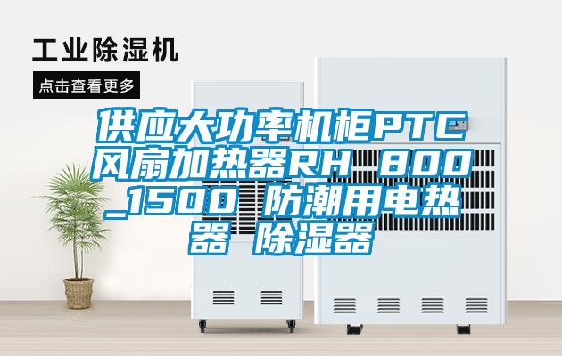 供應(yīng)大功率機柜PTC風(fēng)扇加熱器RH 800_1500 防潮用電熱器 除濕器