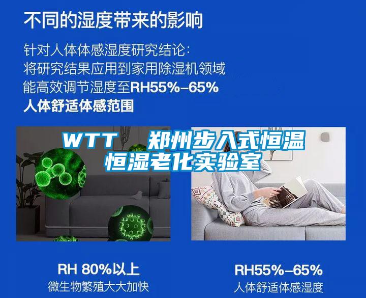 WTT 鄭州步入式恒溫恒濕老化實驗室