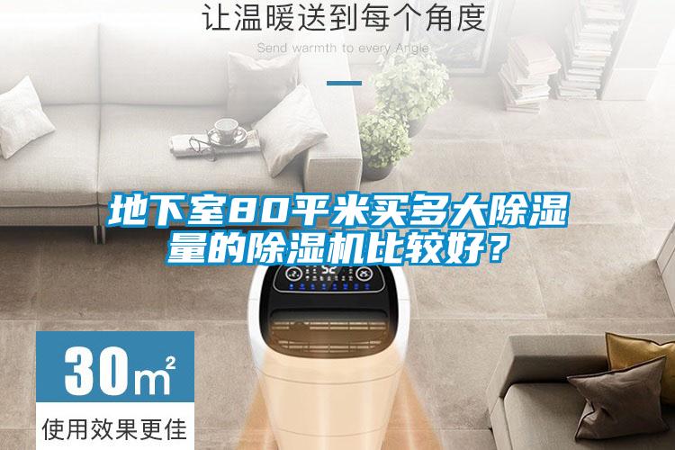 地下室80平米買多大除濕量的除濕機比較好？