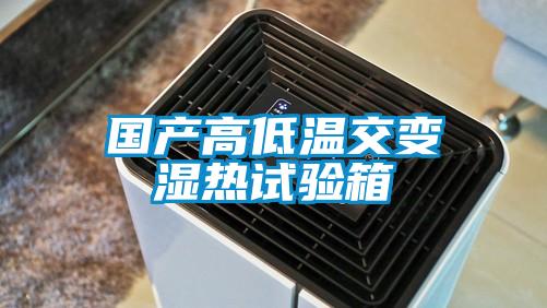 國產高低溫交變濕熱試驗箱