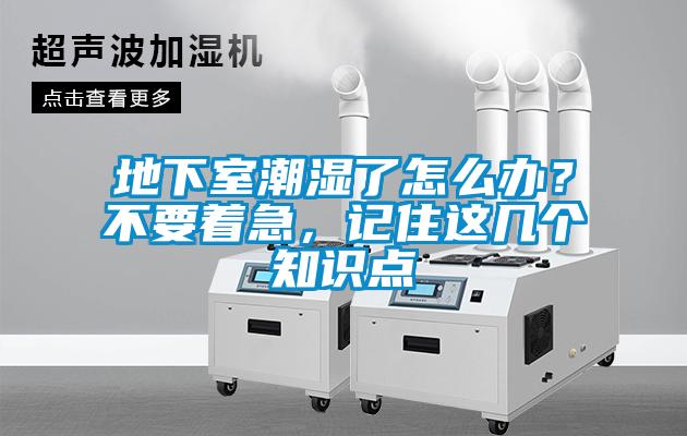 地下室潮濕了怎么辦？不要著急，記住這幾個(gè)知識(shí)點(diǎn)