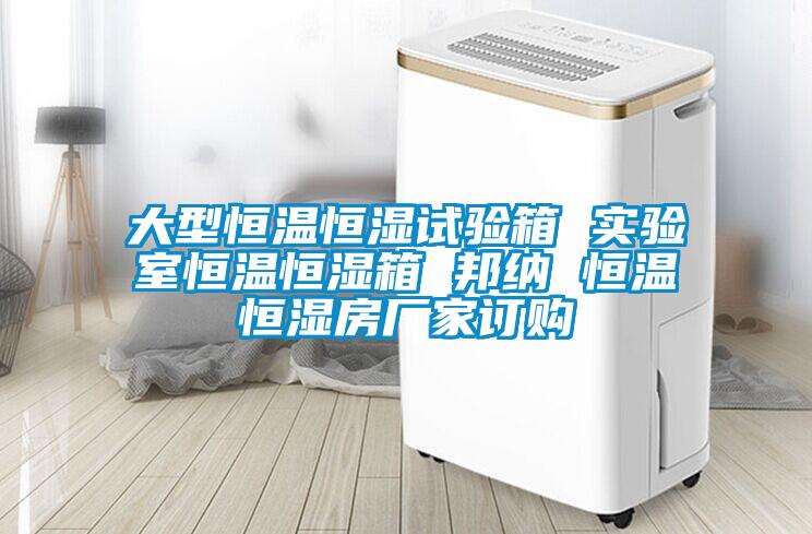 大型恒溫恒濕試驗箱 實(shí)驗室恒溫恒濕箱 邦納 恒溫恒濕房廠家訂購