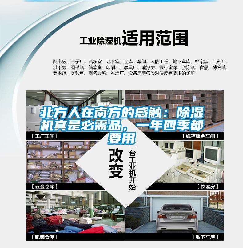 北方人在南方的感觸：除濕機真是必需品，一年四季都要用