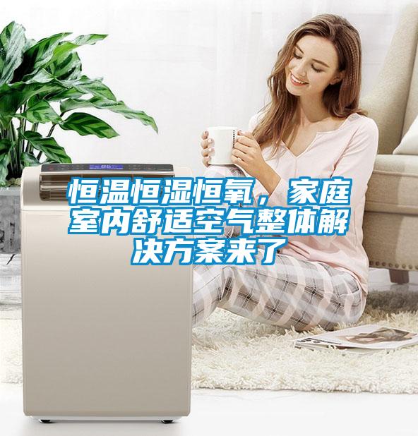 恒溫恒濕恒氧，家庭室內(nèi)舒適空氣整體解決方案來了