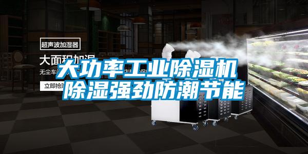 大功率工業除濕機 除濕強勁防潮節能