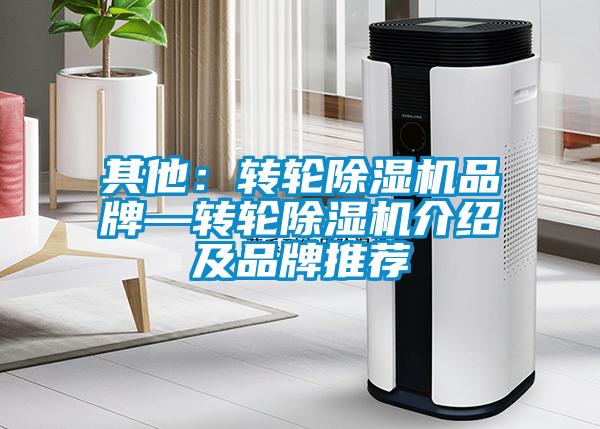 其他：轉輪除濕機品牌—轉輪除濕機介紹及品牌推薦