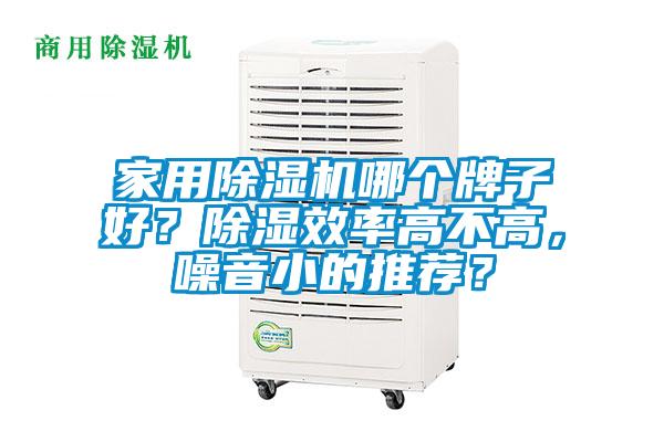 家用除濕機(jī)哪個(gè)牌子好？除濕效率高不高，噪音小的推薦？