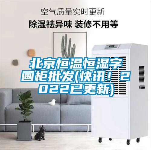 北京恒溫恒濕字畫柜批發(快訊！2022已更新)