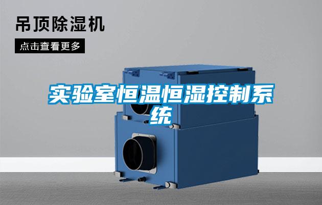 實驗室恒溫恒濕控制系統(tǒng)