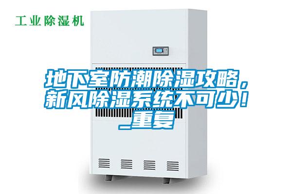 地下室防潮除濕攻略，新風除濕系統(tǒng)不可少！_重復