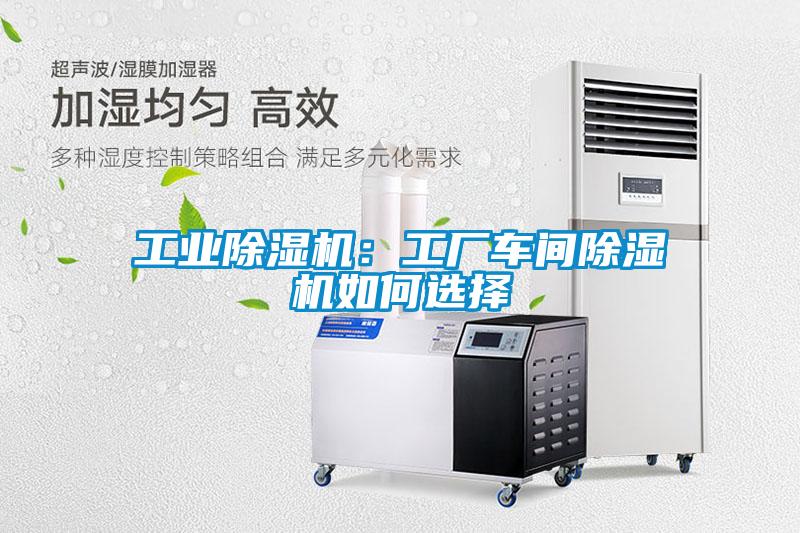 工業除濕機：工廠車間除濕機如何選擇