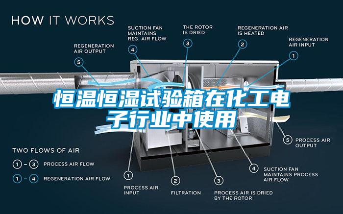 恒溫恒濕試驗箱在化工電子行業中使用