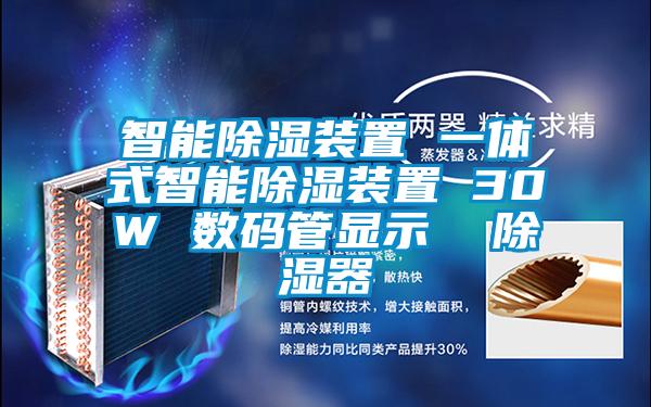 智能除濕裝置 一體式智能除濕裝置 30W 數碼管顯示  除濕器