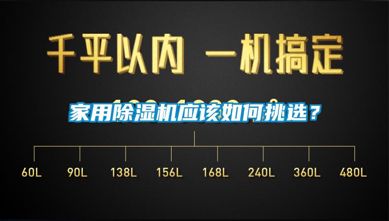 家用除濕機應該如何挑選？