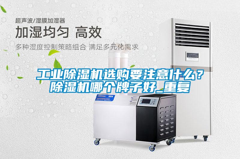工業(yè)除濕機(jī)選購要注意什么？除濕機(jī)哪個牌子好_重復(fù)