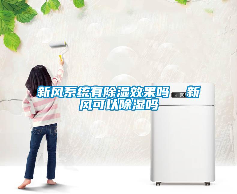 新風系統(tǒng)有除濕效果嗎  新風可以除濕嗎