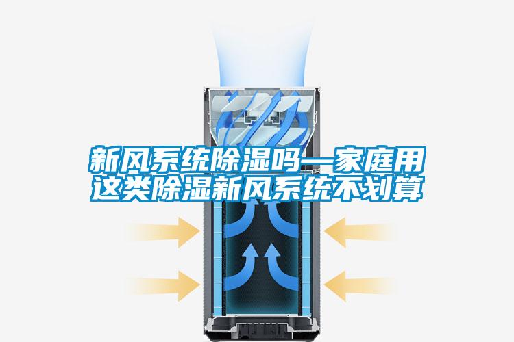 新風系統除濕嗎—家庭用這類除濕新風系統不劃算