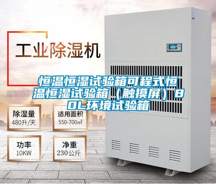 恒溫恒濕試驗箱可程式恒溫恒濕試驗箱（觸摸屏）80L環境試驗箱