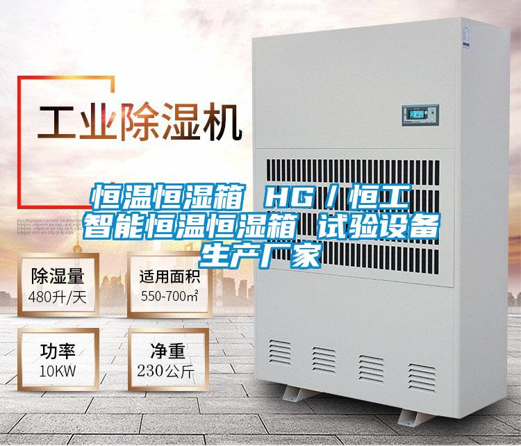 恒溫恒濕箱 HG／恒工 智能恒溫恒濕箱 試驗(yàn)設(shè)備生產(chǎn)廠(chǎng)家