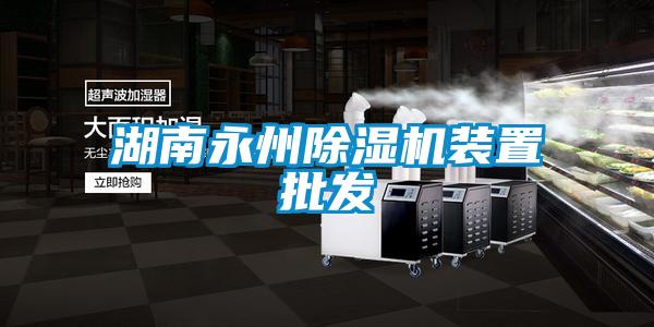 湖南永州除濕機裝置批發