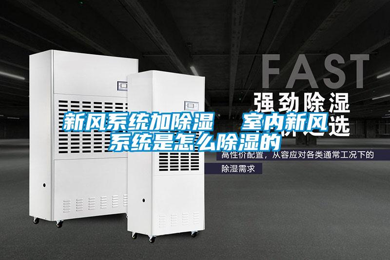 新風系統加除濕  室內新風系統是怎么除濕的