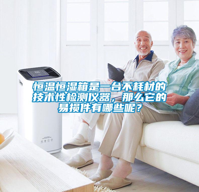 恒溫恒濕箱是一臺不耗材的技術性檢測儀器，那么它的易損件有哪些呢？
