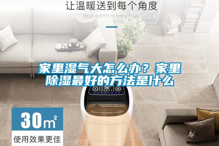 家里濕氣大怎么辦？家里除濕最好的方法是什么