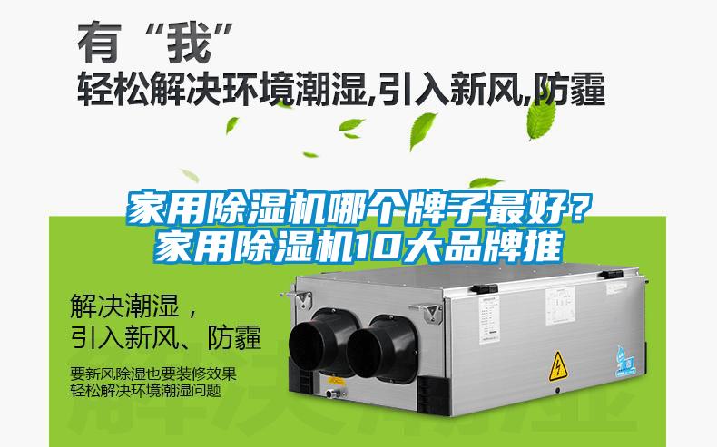 家用除濕機哪個牌子最好？家用除濕機10大品牌推