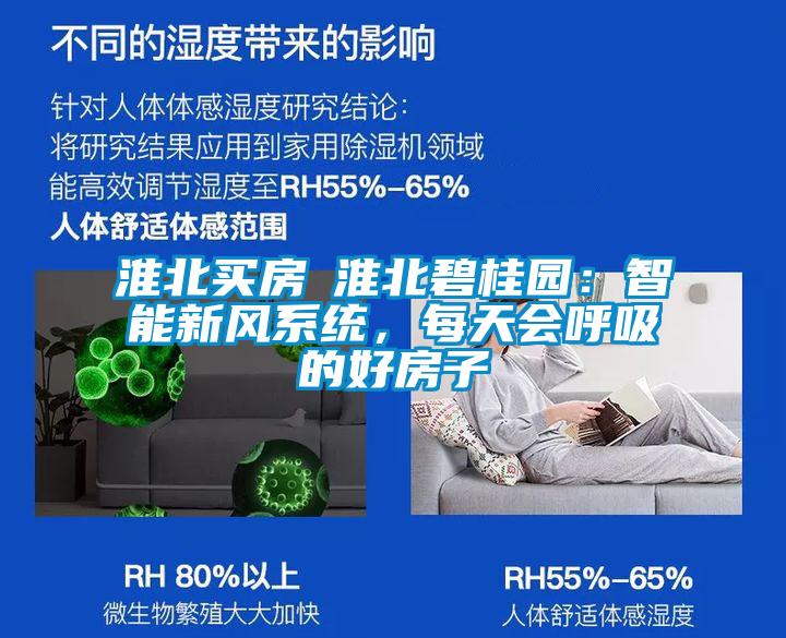 淮北買房│淮北碧桂園：智能新風系統，每天會呼吸的好房子