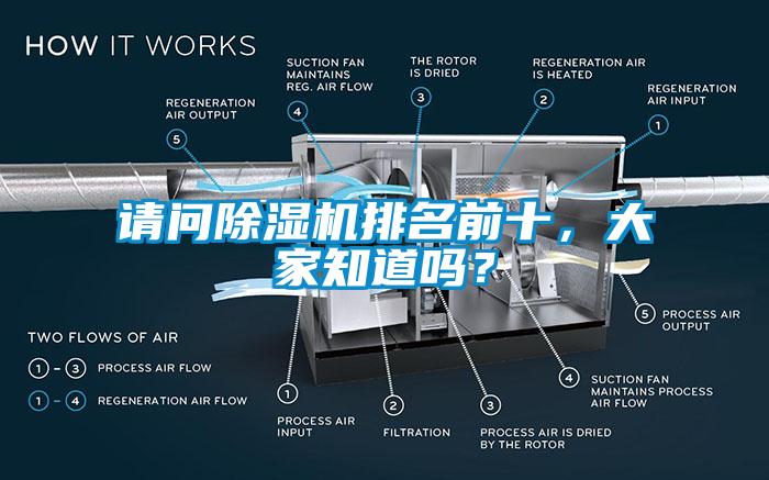 請(qǐng)問(wèn)除濕機(jī)排名前十，大家知道嗎？