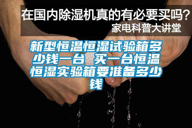 新型恒溫恒濕試驗箱多少錢一臺 買一臺恒溫恒濕實驗箱要準備多少錢