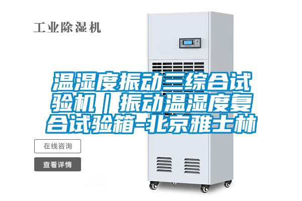 溫濕度振動三綜合試驗(yàn)機(jī)｜振動溫濕度復(fù)合試驗(yàn)箱-北京雅士林