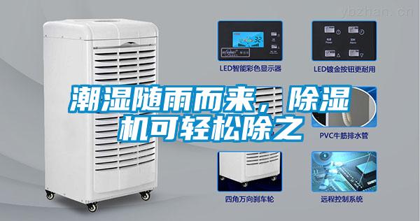 潮濕隨雨而來，除濕機可輕松除之