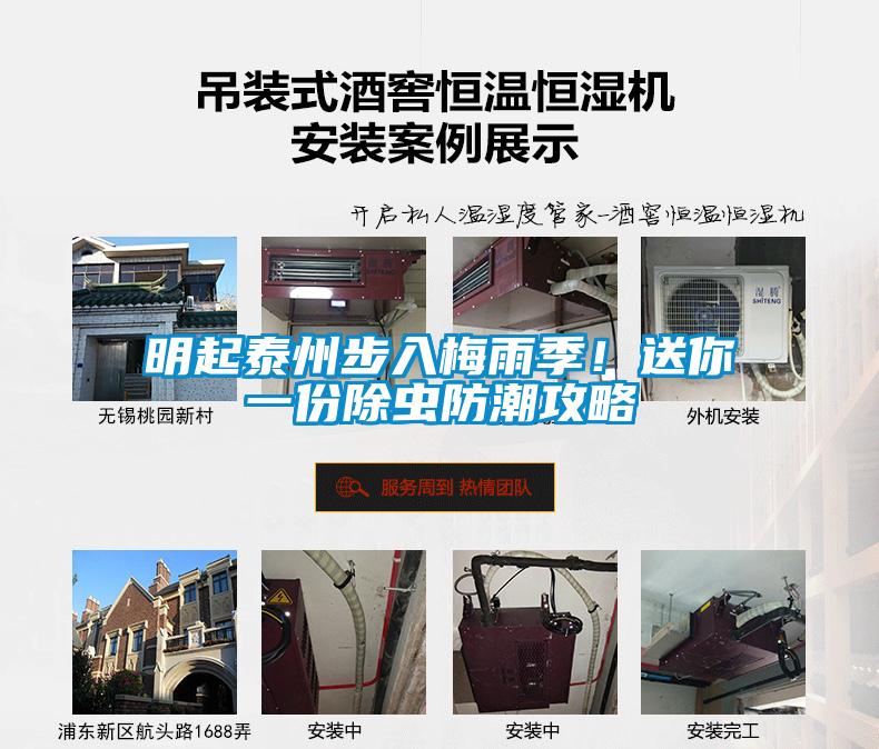 明起泰州步入梅雨季！送你一份除蟲防潮攻略