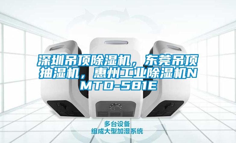 深圳吊頂除濕機，東莞吊頂抽濕機，惠州工業(yè)除濕機NMTD-581E