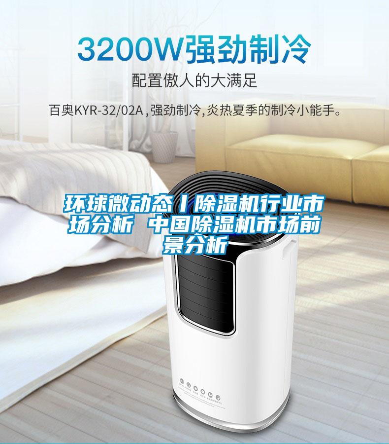 環(huán)球微動態(tài)丨除濕機行業(yè)市場分析 中國除濕機市場前景分析