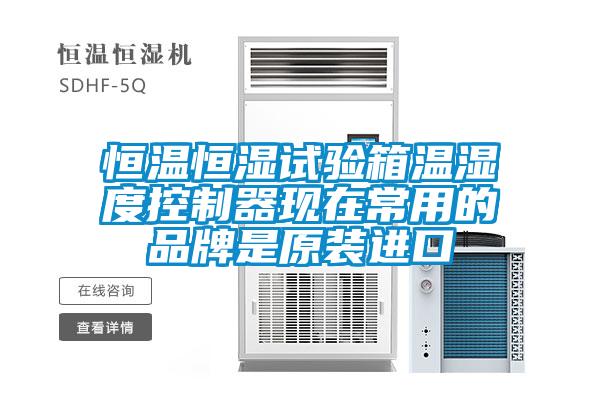 恒溫恒濕試驗箱溫濕度控制器現在常用的品牌是原裝進口