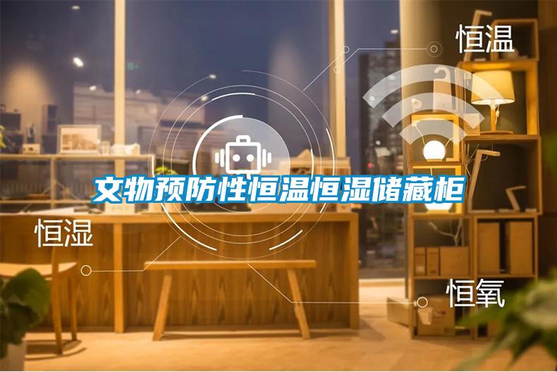 文物預防性恒溫恒濕儲藏柜