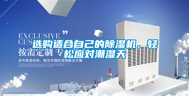 選購適合自己的除濕機，輕松應對潮濕天