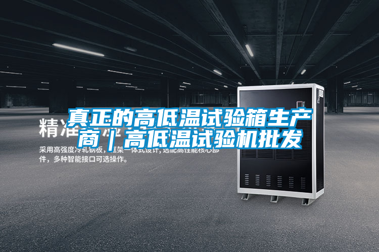 真正的高低溫試驗箱生產商｜高低溫試驗機批發