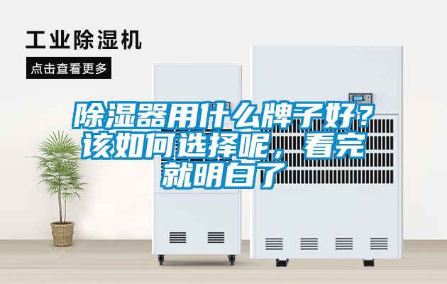 除濕器用什么牌子好？該如何選擇呢，看完就明白了