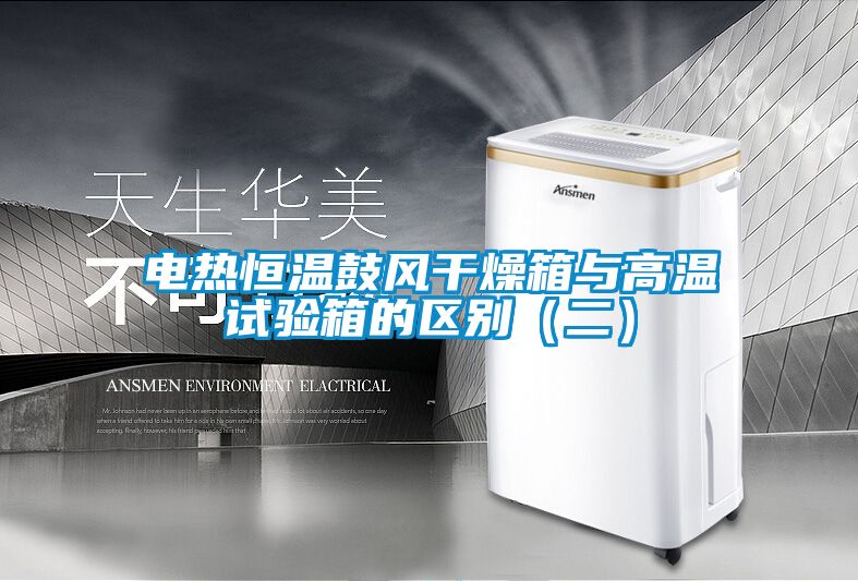 電熱恒溫鼓風(fēng)干燥箱與高溫試驗箱的區(qū)別（二）