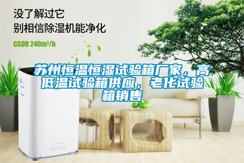 蘇州恒溫恒濕試驗箱廠家，高低溫試驗箱供應(yīng)，老化試驗箱銷售