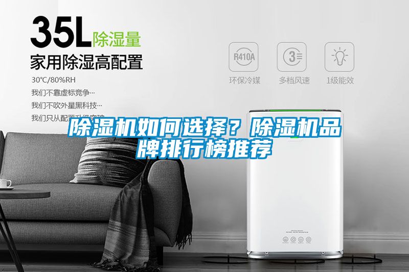 除濕機如何選擇？除濕機品牌排行榜推薦