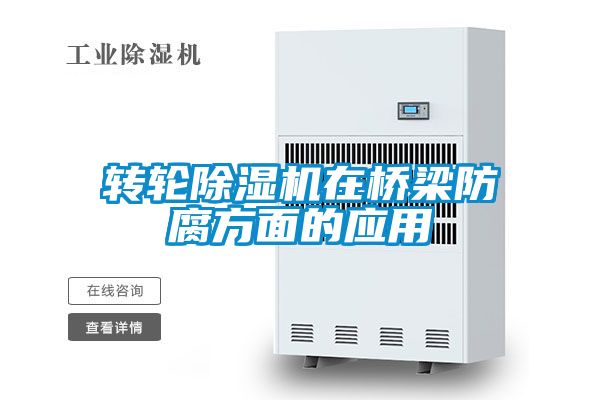 轉輪除濕機在橋梁防腐方面的應用